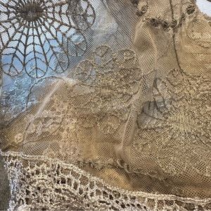 Vintage Look Lace Scarf